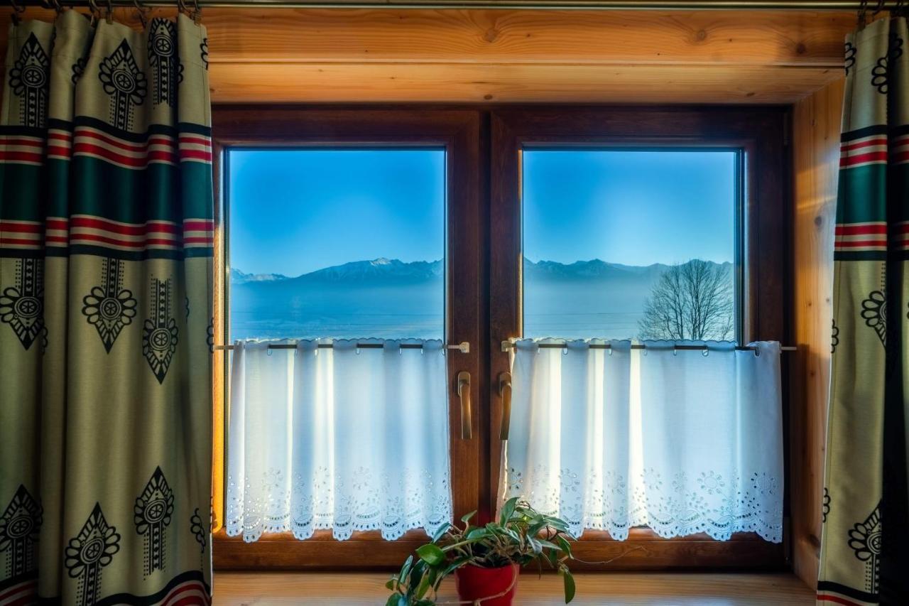 Domki Widokowe Wooden Luxury Chalet & Jacuzzi Zab Exterior foto