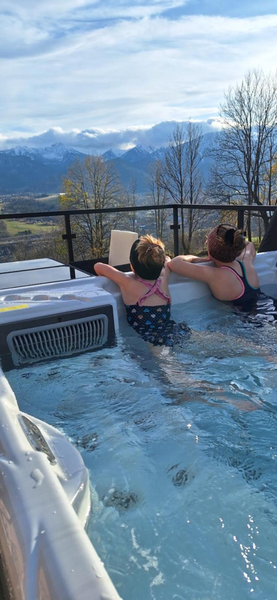 Domki Widokowe Wooden Luxury Chalet & Jacuzzi Zab Cameră foto